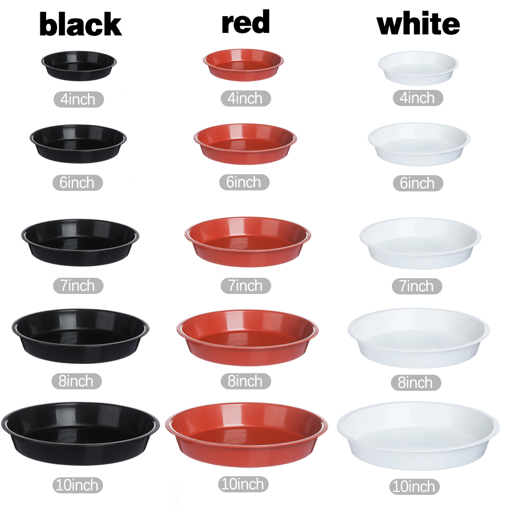 3Pcs Round Shaped Plant Trays  - Drip Tray Saucer のレビューと価格