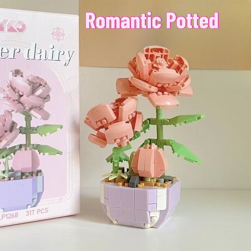 Mini Potted Flowers Building B - Bonsai Garden Lego Set のレビューと価格