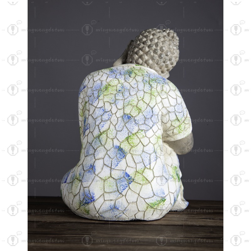 Mini Buddha Statue Ornament, N - Us Bonsai Garden のレビューと価格