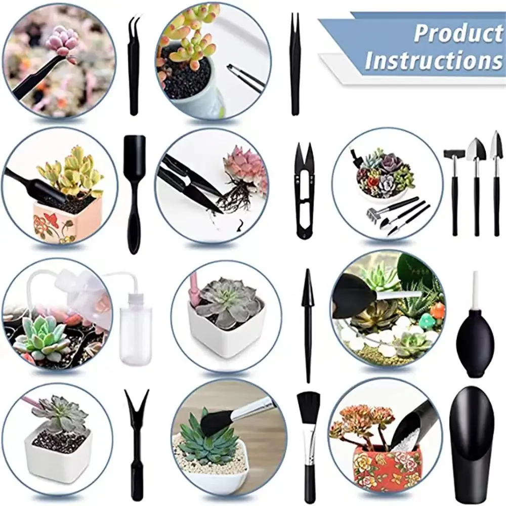 5/8/13/15/16pcs Garden Planter - Bonsai Garden Kit のレビューと価格