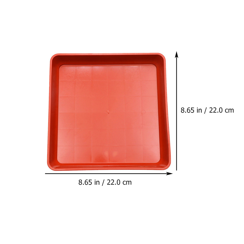 2Pcs Flat Bottom Resin Plant S - Drip Tray Saucer のレビューと価格