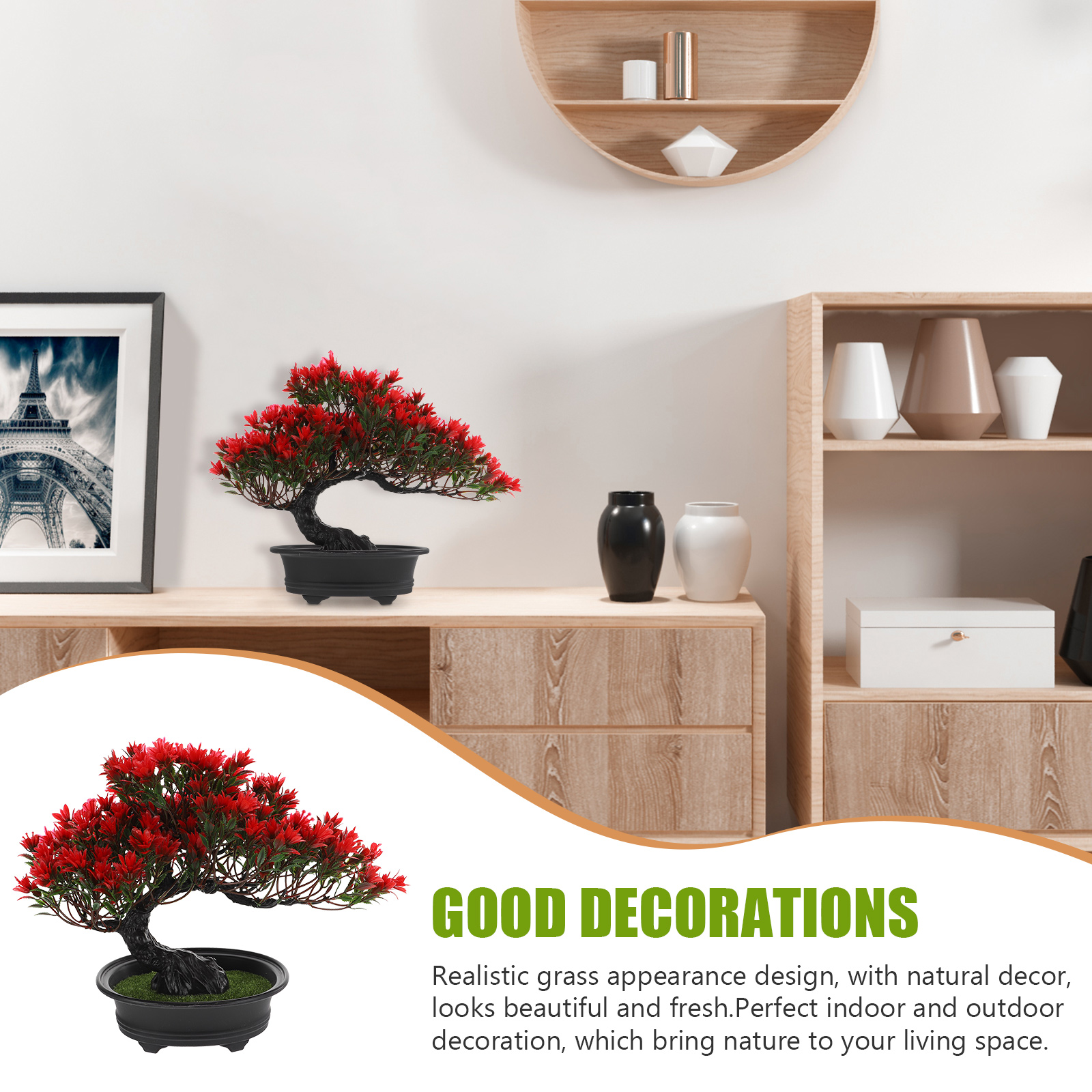 Artificial Plant Potted Bonsai - Bonsai Garden Kit のレビューと価格