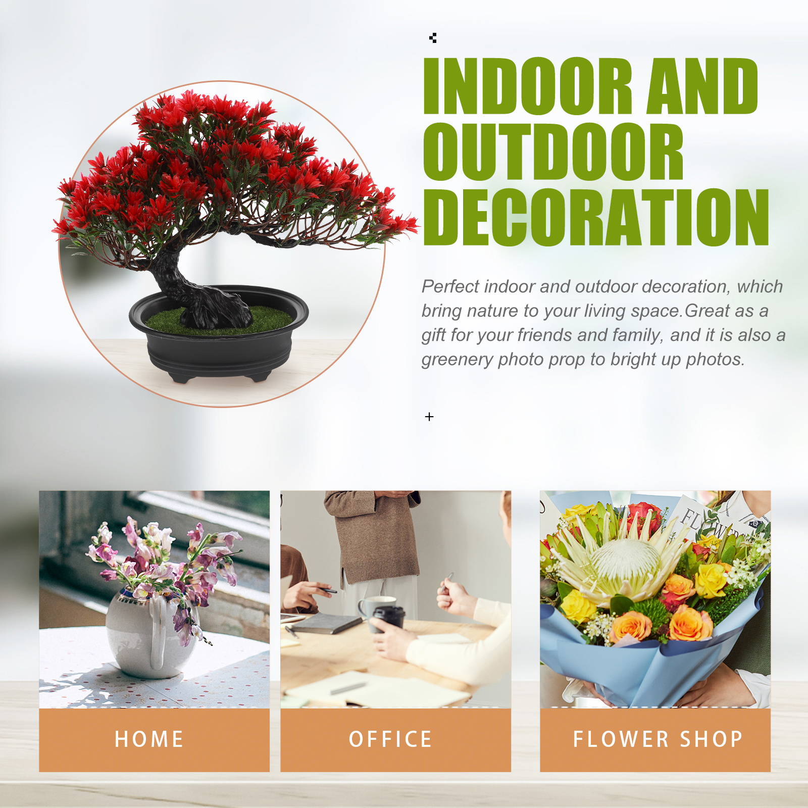 Artificial Plant Potted Bonsai - Bonsai Garden Kit のレビューと価格