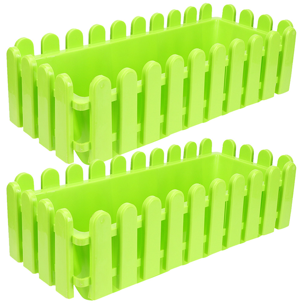 2Pcs Flowerpot Fence Window Bo - Us Bonsai Garden のレビューと価格