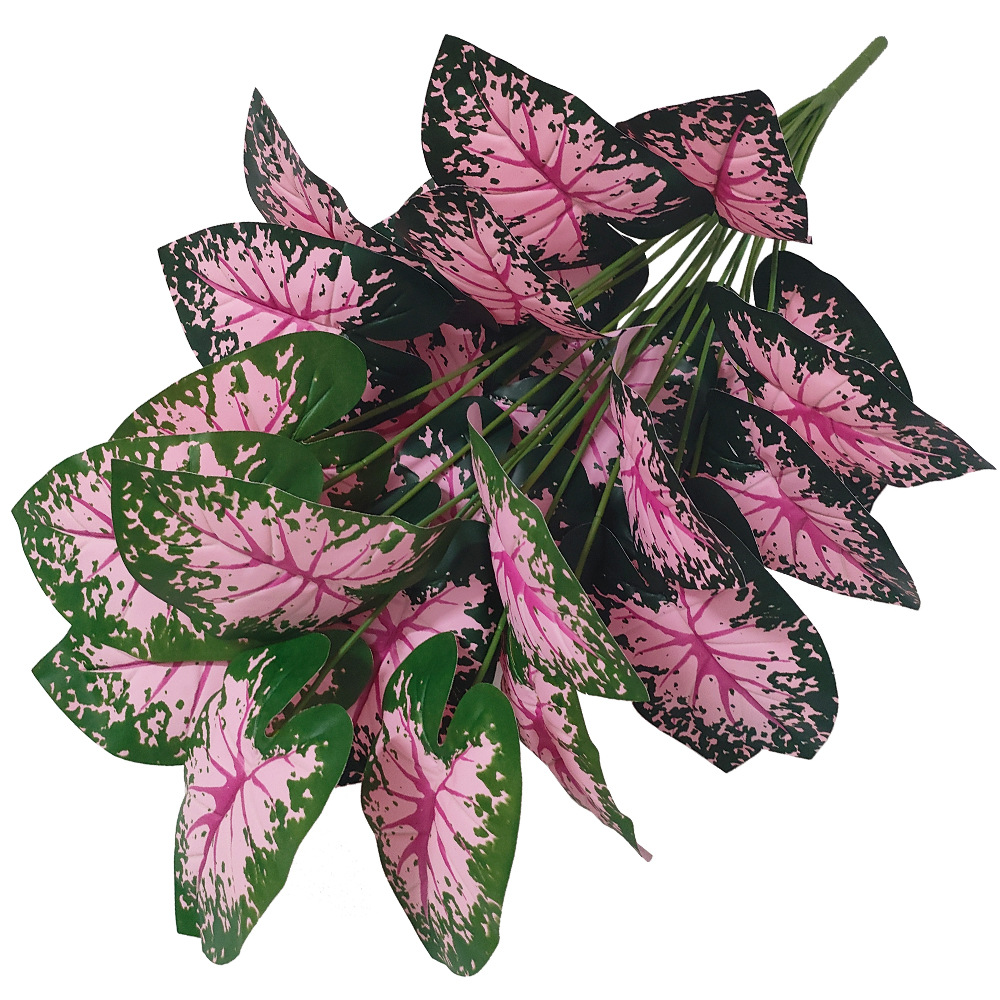 Pink Leaf Potted Plants Fake A - Bonsai Garden Kit のレビューと価格