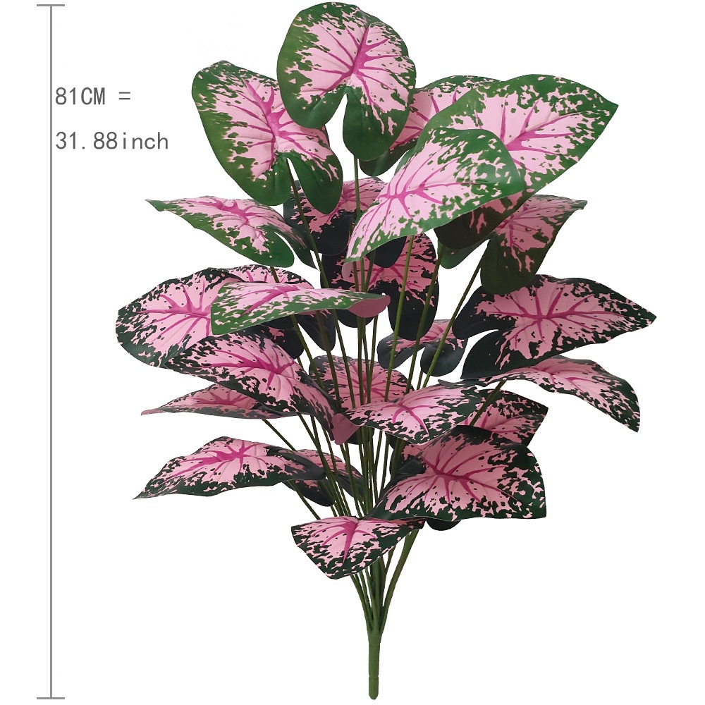 Pink Leaf Potted Plants Fake A - Bonsai Garden Kit のレビューと価格