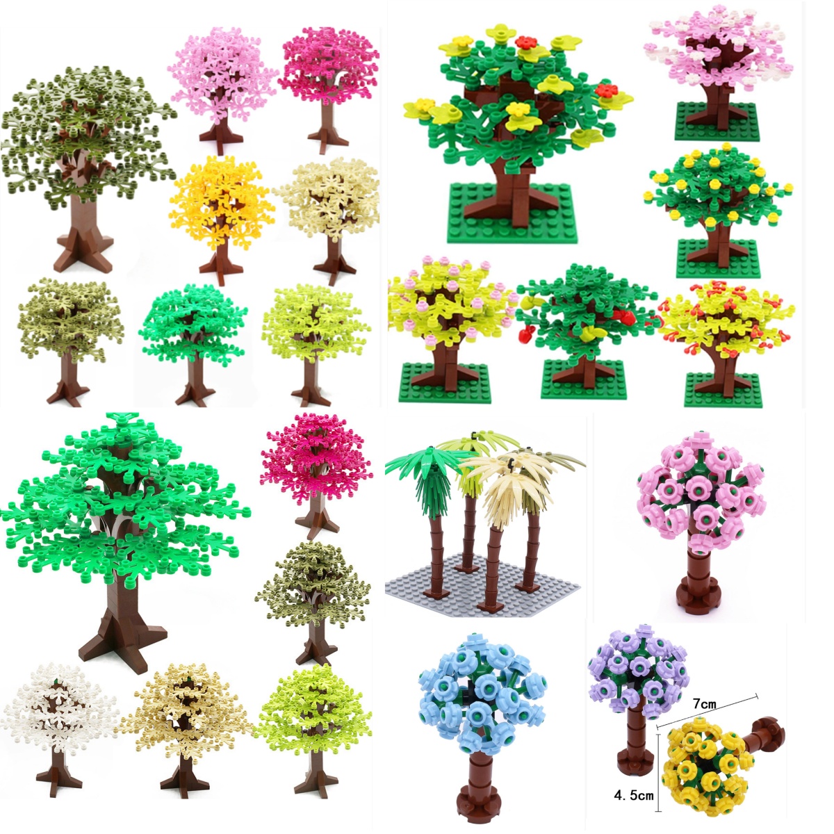 Buildings Blocks Tree Flower S - Bonsai Garden Lego Set のレビューと価格
