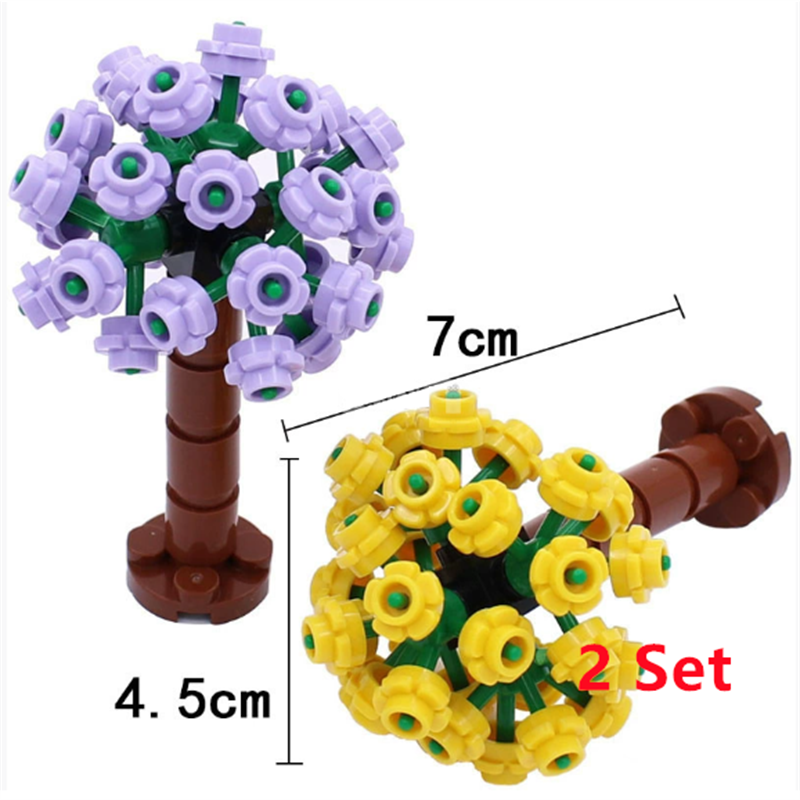 Buildings Blocks Tree Flower S - Bonsai Garden Lego Set のレビューと価格