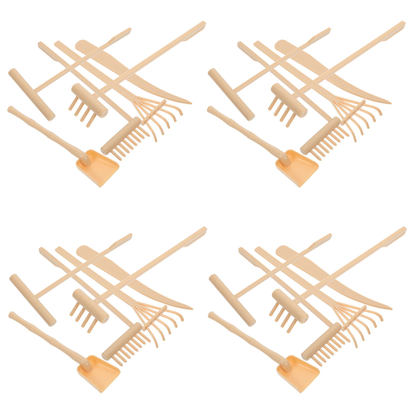 4 Sets Tools Hand Held Rake Mi - Bonsai Zen Garden Set のレビューと価格