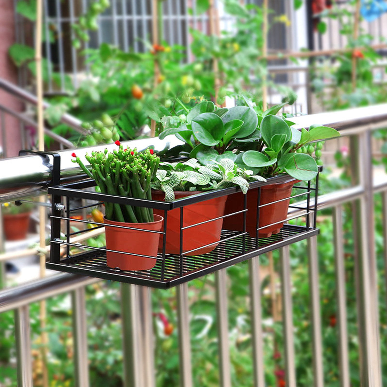 1Pcs Balcony Hanging Flower Po - Us Bonsai Garden のレビューと価格