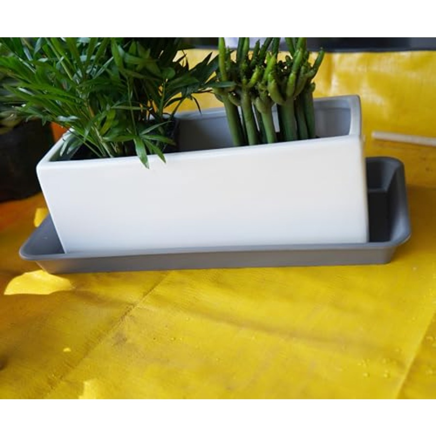 2 Pack of Plastic Plant Tray S - Drip Tray Saucer のレビューと価格