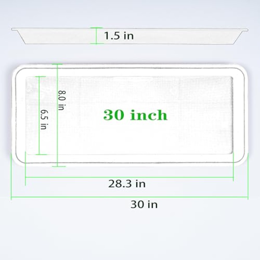2 Pack of Plastic Plant Tray S - Drip Tray Saucer のレビューと価格