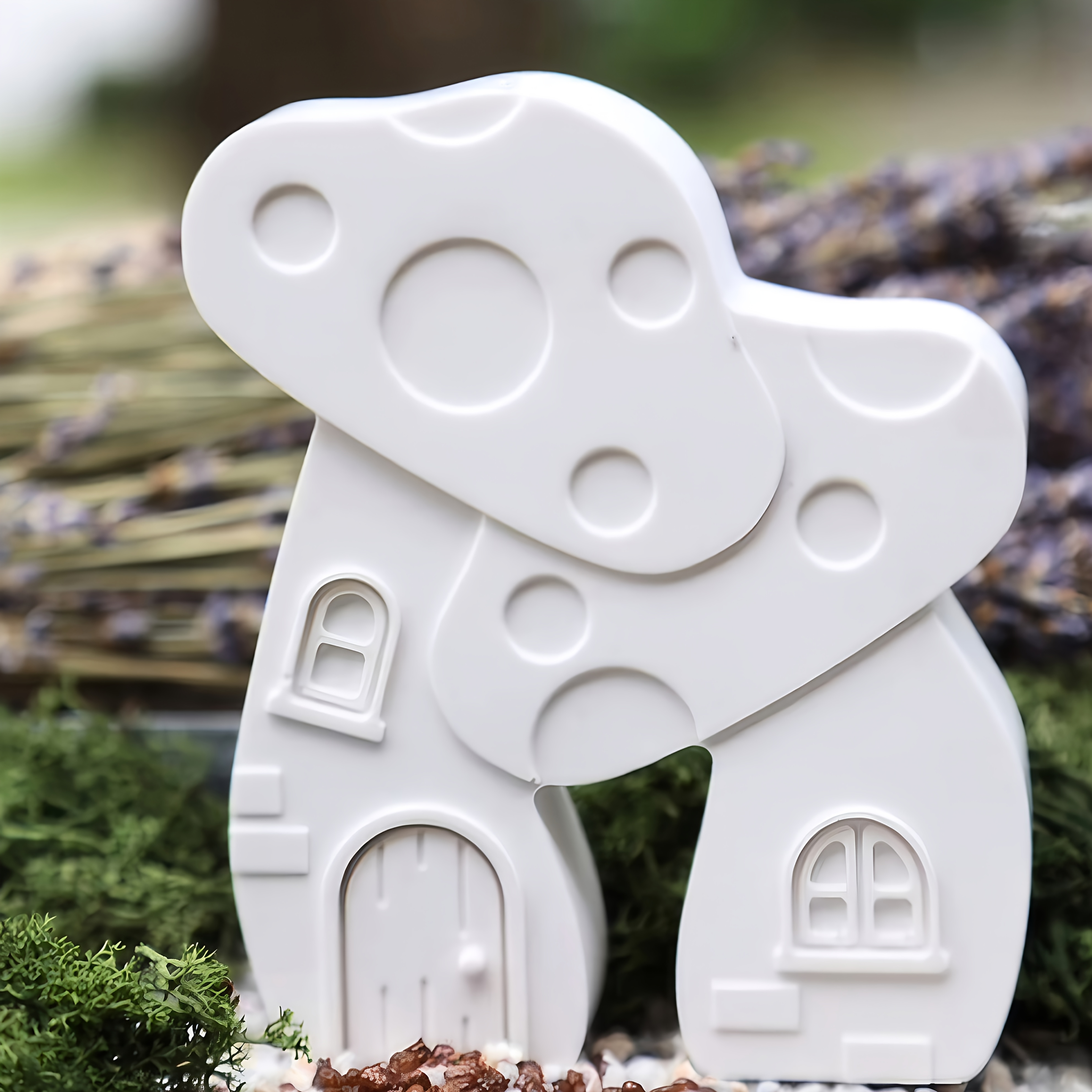 Mushroom House Mold - Cute Mus - Bonsai Garden Tree のレビューと価格