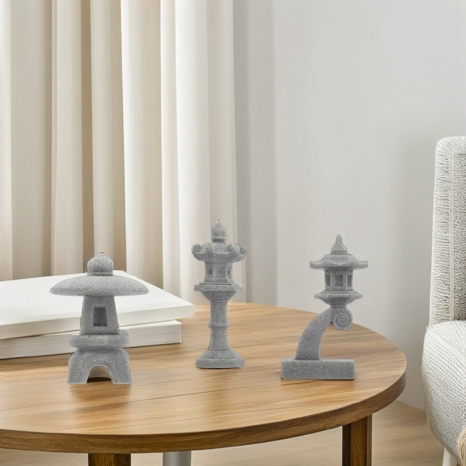 6Pcs Aquarium Decorations Mini - Bonsai Zen Garden Set のレビューと価格
