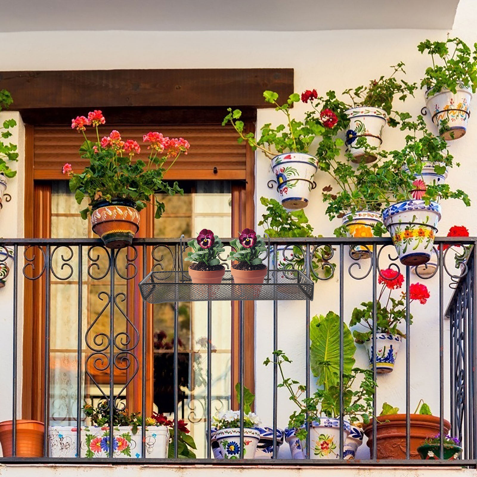 Balcony Plant Hanger Rack Heav - Us Bonsai Garden のレビューと価格