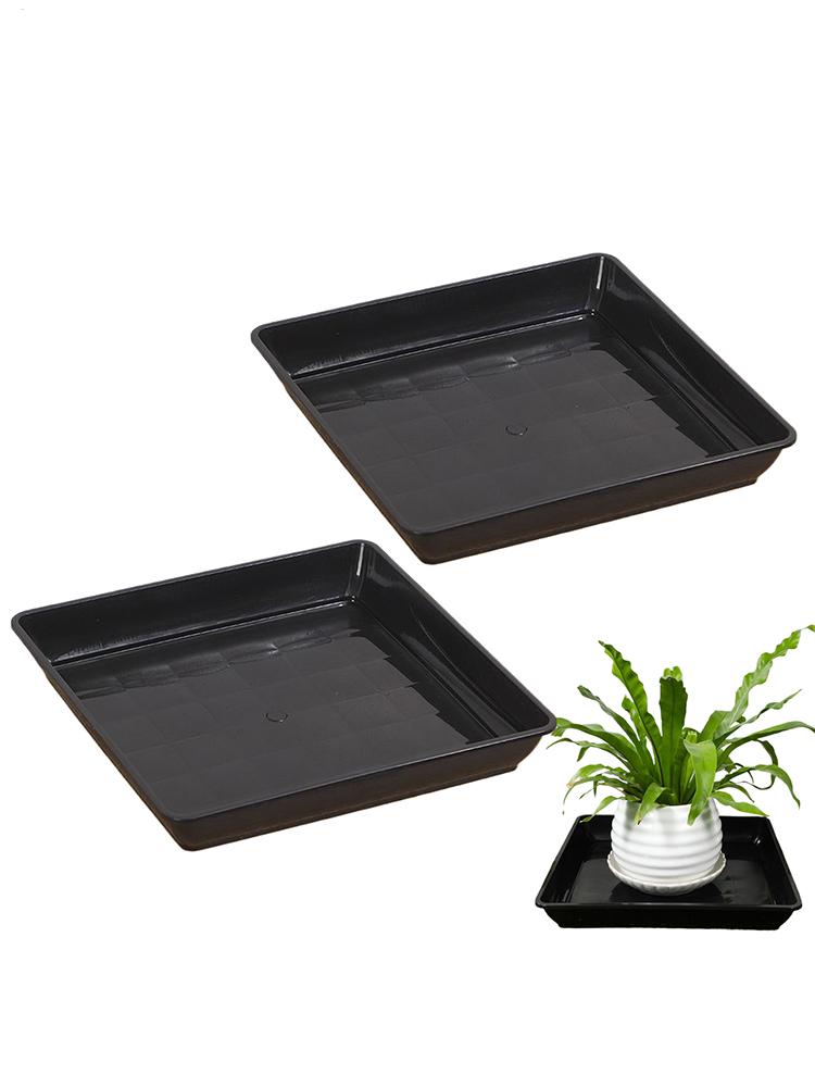 2 Pcs Flower Pot Base Thickene - Drip Tray Saucer のレビューと価格