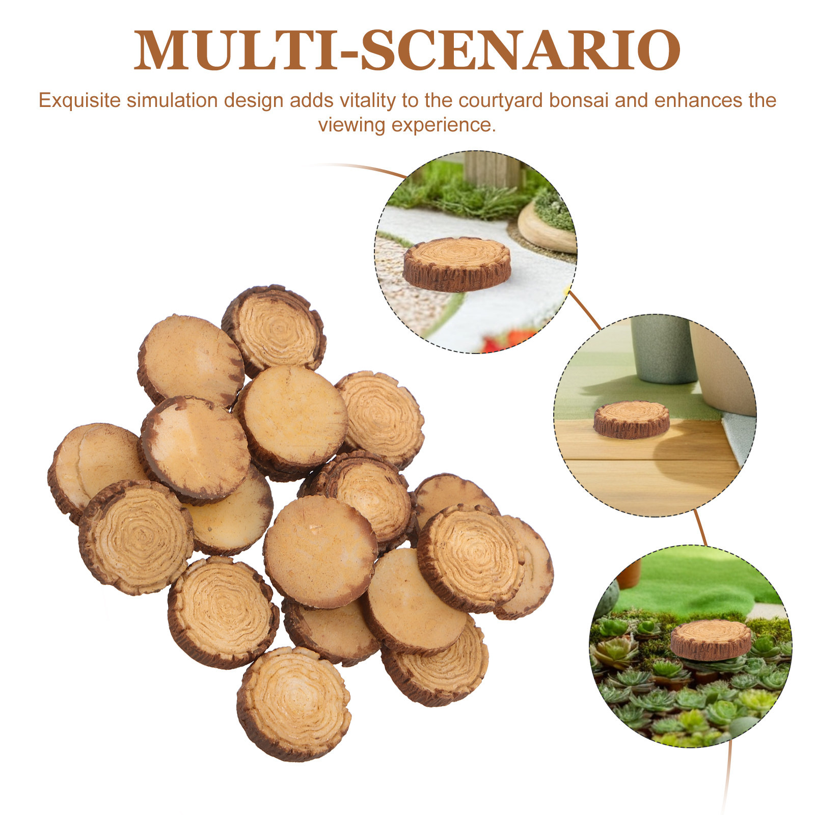 20Pcs Micro Landscape Resin St - Us Bonsai Garden のレビューと価格