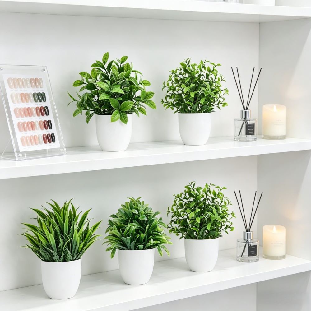 4pcs/set Mini Artificial Plant - Bonsai Garden Kit のレビューと価格