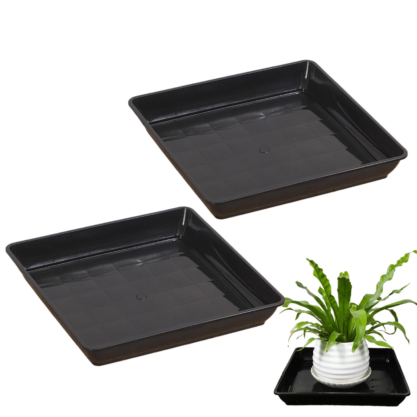 Plant Trays for Pots 2 Pieces  - Drip Tray Saucer のレビューと価格