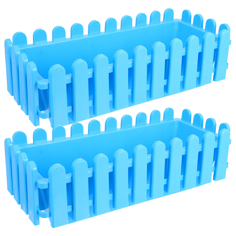 2Pcs Flowerpot Fence Rectangul - Us Bonsai Garden のレビューと価格