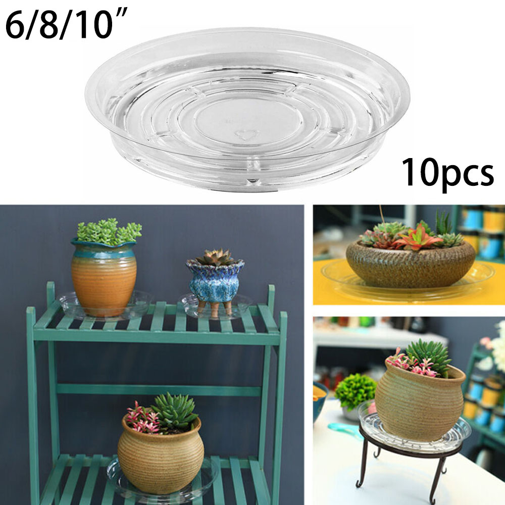10pc Garden Plant Saucer Drip  - Drip Tray Saucer のレビューと価格