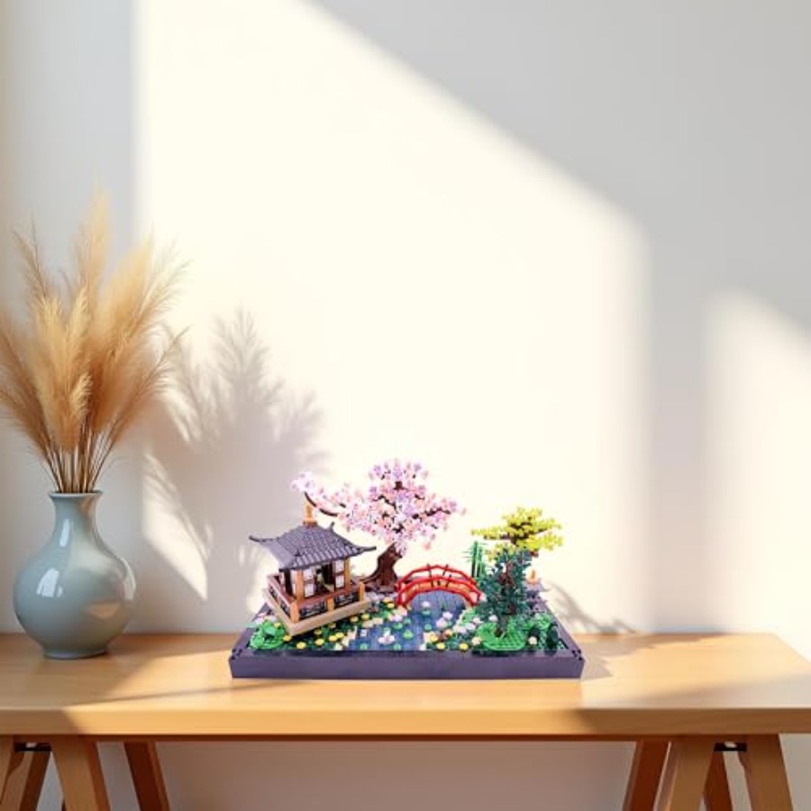 Micro Building Blocks Sets Chi - Bonsai Zen Garden Set のレビューと価格
