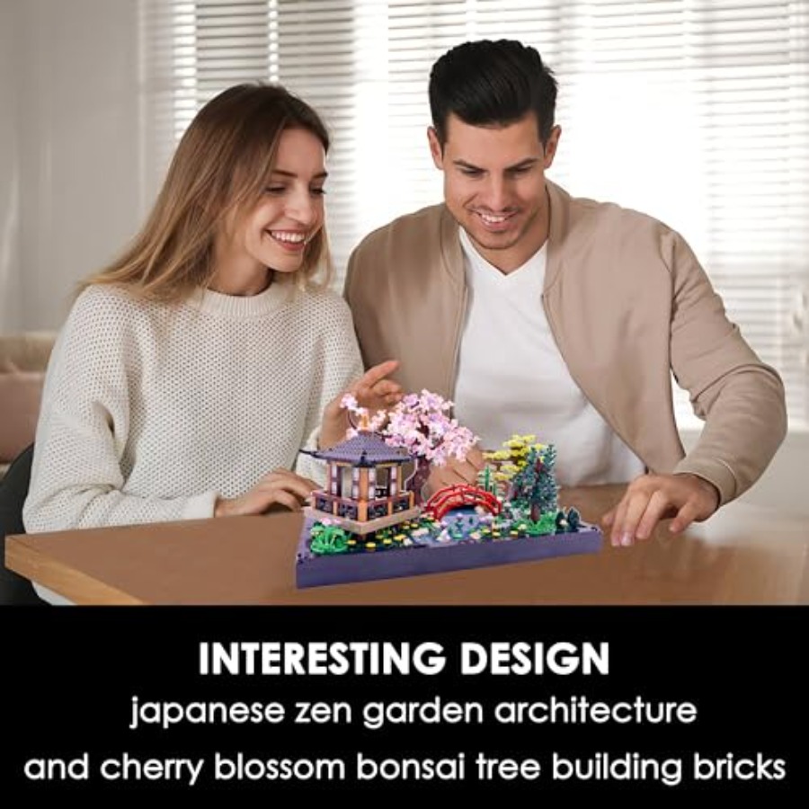 Micro Building Blocks Sets Chi - Bonsai Zen Garden Set のレビューと価格