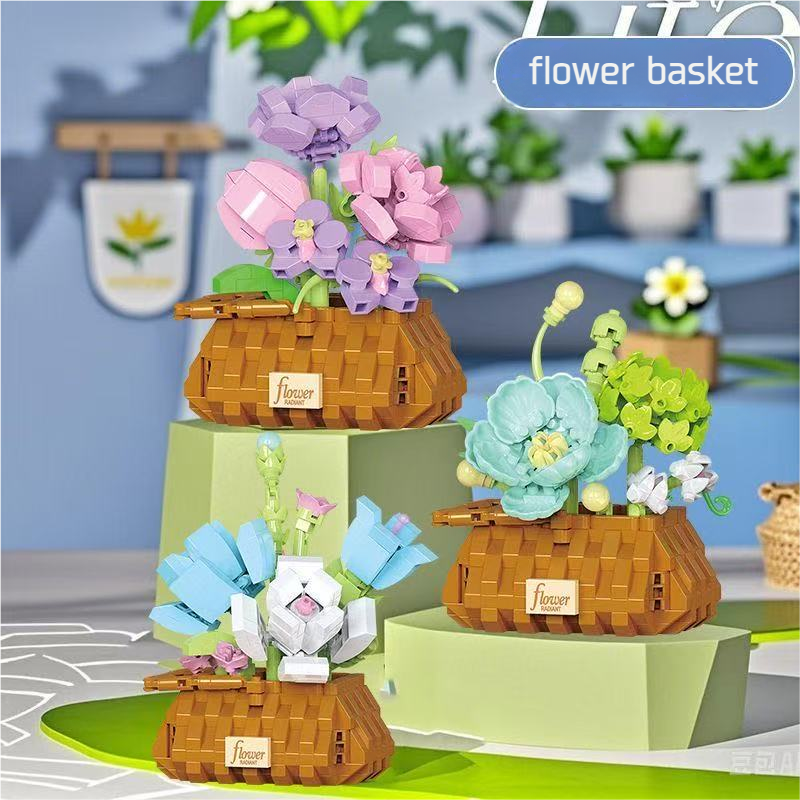 DIY Potted Rose Sunflower Plan - Bonsai Garden Lego Set のレビューと価格