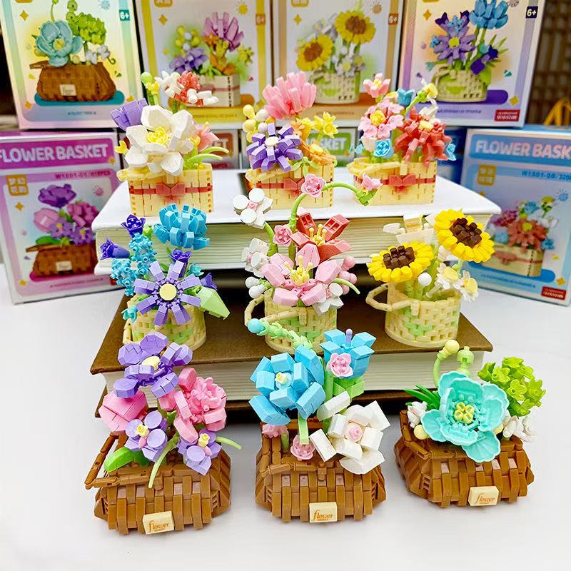 DIY Potted Rose Sunflower Plan - Bonsai Garden Lego Set のレビューと価格