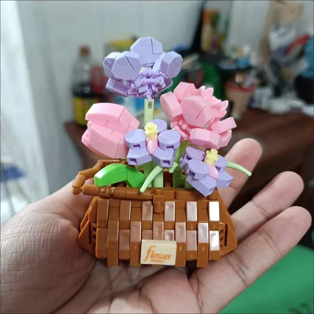 DIY Potted Rose Sunflower Plan - Bonsai Garden Lego Set のレビューと価格